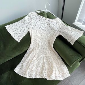 Free People floral lace dress